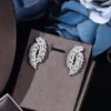 Selling Cubic Zirconia Bridal Wedding Jewelry Set 4piece Womens Brand Reproduction 240202