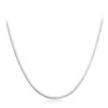 Necklace collarbone chain 925 sterling silve ultra-thin layered neckchain