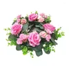 Kwiaty dekoracyjne 30 cm Symulacja Rose Wrenik Wiszące zapasy Dekoracja przyjęcia weselnego