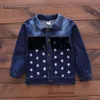 Children Baby Boys Clothes Fashion Denim Jacket Top Pants 3pcs/sets Infant Kids Casual Clothing Winter Toddler Tracksuits LJ200831 168 Z2