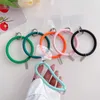 Charm Bracelets Portable Universal Hanging Ring For Handbags Soft Silicone Lanyard Strap Anti-Lost Bracelet Phone Keychain Pouch Bag