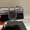 Bolso de diseñador Bolso de hombro Bolso Bolsos de cuero genuino MUJER Lujos Bolso cruzado Bolso de cadena Embrague Solapa MUJER Monedero Tarjeta de llave Monedero Totes Bolsos