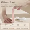 DRY WELL GSpot Heating Rose Vibrator Clit Tits Anal Stimulator 10 Vibration Modes Waterproof Finger Dildo Sex Toy for Women 240202