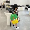 Koreanischen Stil Wasserdichte Baby Kinder Rucksack Mädchen Reisetasche Plüsch Rucksäcke Schultasche für Kindergarten Kinder Jungen Bookbag 240129