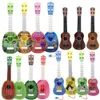 Wholesale Children's Imitation Musical Instrument Yukri Gift Mini Guitar Can Play Early Education Enlightenment Music Toy