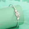 Tasarımcı Swarovskis Takı Kristal Elemanları Özellikleri Kitty Cat Bilezik Bir Aşk Kristal Yüksek Versiyon