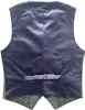 Hommes gilets Tweed costume affaires vêtements pour hommes rayé gilet Punk gilet Groomman mariage Brwon noir gris veste 240202