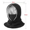 Berets Winter Cycling Caps Plush Fleece Thicken Warm Windproof Bomber Hat For Men Balaclava Cap Outdoor Skiing Bib Cold Hood Hats