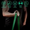 Streç direnç bant egzersizi genişletici elastik fitness Pilates Home Gym Egzersiz Hediyesi 240127 Eğitim için Bant Yardım Bantları