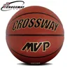 s Merk CROSSWAY L702 Basketbalbal PU Materia Officiële maat 7 Gratis met netzaknaald 240127