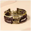 Bracelets de charme Infinity Arbre de vie Bracelet réglable Mtilayer Femmes Mode Bijoux Cadeau Will et Sandy Drop Livraison DHR9Y