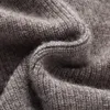 Mode haute qualité pur cachemire hommes hiver épaissi pull mâle décontracté tricoté col en v gilet sans manches grande taille S-5XL 240129