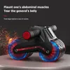 Abdominal Muscle Wheel with Kneeling Pad Color Random Durable Exercise Roller Safe Silent Multifunctional for Home Gym 240127