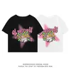 メンズTシャツY2Kトップハラジュクレトロヒップホッププリント女性夏グラフィックシックなスパイシーなスパイシーショートトップスストリートトレンド