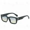 Offs branco óculos de sol luxo moda óculos de sol seta x quadro óculos rua homens mulheres hip hop sunglasse homens mulheres esportes viagem óculos de sol ymey