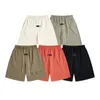 24ss Reflective High Street Shorts Men's Casual Sports Pant Loose Oversize Style Drawstring Short Pants Trend Designer