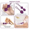 Vaginal Balls Sex Toys for Women Kegel Ball Vagina Train Draw Massage Wireless Remote Control Vibring Egg Kvinna 240202