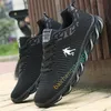 2021 Nya män Running Shoes Mesh Athletic Shoes Sneakers andningsbara sportskor Lätt män Lace-up Cyning Outdoor Shoes L29