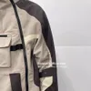 Firmranch Корейская мода с капюшоном из нейлона с несколькими карманами Techwear Куртка для мужчин и женщин Hardshell Открытый горный турист Ветровка 240119