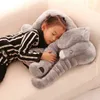 Jouet éléphant en peluche de dessin animé 40/60cm, coussin de dos pour enfants, oreiller en peluche, poupée, cadeau d'anniversaire pour enfants, 240202