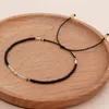 Bracelets à maillons Go2boho 2024, perles Boho faites à la main, minimalistes, petites perles de verre, conception de bijoux, cadeaux simples pour femmes et hommes