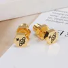 Designer Viviane Westwoods Jewelry Viviennr Empress Dowager Xis Saturn Screws Earrings Engraved Nuts Creative New Vintage Autumn and Winter Earrings