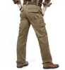 Pantalons pour hommes 2024 Mens Cargo American Retro Heavy Duty Workwear Homme Résistant à l'usure Lâche Droite Pantalon décontracté
