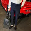 Costumes pour hommes 2024 Style coréen Hommes Printemps Haute Qualité Costume D'affaires Pantalon / Mâle Slim Fit Mode Bureau Robe Pantalon Plus Taille 29-36