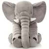 40/60 cm kreskówka pluszowa słonia zabawka dzieci śpiąca z tyłu poduszka na poduszkę Doll Bab Babin Birthday Prezent dla dzieci 240202
