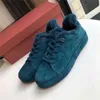 Loro okrągłe głębokie zamszowe buty Sneakers Buty owce stóp swobodny koronkowe mokwiny Lp Beaver Wool Wool Warm Gruby podeszwy buty Chaussure Schuhe