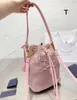 Woman Straw Bags Nylon shoulder bags Hobos Handbags Chain Purses Designer Crossbody Baguettes Lady Small Totes