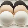 YANDW nu noir blanc auto-adhésif magique 12 tasses lisse Push Up licou sans bretelles Sexy soutiens-gorge femmes 70 75 80 85 90 A B C D 240201