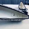 designerski sandał Chaneles Buty Buty płaska podeszwa pojedyncza damska damska 2024 Wiosna jesienna francuska francuskie usta łuk miękkie wszechstronne buty taneczne