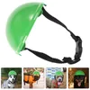 Abbigliamento per cani Cappello per animali domestici Sicurezza in plastica per feste per copricapo giocattolo decorativo Elmetti protettivi per esterni