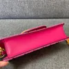 Bestickte Perlen-Umhängetasche, Designer-Handtasche, Damen-Luxustasche, Umhängetaschen, Metall-Magnetschnalle, Klappe, Geldbörse, Top-Spiegelqualität, teure Rindsleder-Geldbörsen