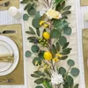 Fleurs décoratives 190cm artificielle citron canne Simulation fruits plantes guirlande chaîne pour la maison fête mariage photographie accessoire décor