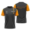 T-shirts pour hommes Vêtements de moto Nouveau costume de course F1 Hommes à manches courtes Série T-shirt Plus Taille Équipe Uniforme Personnalisation Drop Livraison Automobiles Otrkm 9UKA