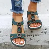 サンダル女性プラットフォームサマー自由hoho靴