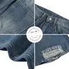 Herr jeans män och kvinnor retro tvättade mikro flare denim byxor trendiga märke high street bantar wide ben hip hop casual mångsidig