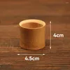 Koppar Saucers Mug Bamboo Cup Replacement Universal High Quality Home Natural Milk Icke-Toxic Safe 1# -3# Tea Beer Wood Handmade