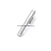 Fermacravatta 4 cm Striscia vuota Uomo Fiocco Set Abito da lavoro Collo formale Collegamenti Clip Bar Gioielli di moda Will e Sandy Drop Consegna Gemello Dhhog