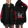 Anime Berserk Zipper Hoodies Guts print zip up jackets hip hop streetwear men sweatshirtts fleece cardigan asisex casual coats 240118