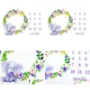 담요 Swaddling Cartoon Elephant Garland Baby Pograph Bab