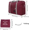 Storage Bags Travel Bag Handbags Folding Luggage Large Capacity Clothes Organizer Aircraft Portable