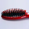 Brosse à cheveux rapide défriser les cheveux peigne cheveux brosse électrique peigne fers Auto cheveux raides peigne brosse 240119