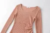 10 primavera outono feminino sexy poliéster camisola marca blusa outwear 240123