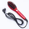 Brosse à cheveux rapide défriser les cheveux peigne cheveux brosse électrique peigne fers Auto cheveux raides peigne brosse 240119