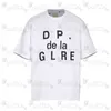 Casual Gallery T-Shirt Luxusmode Lose Herren- und Damenmarke Kurzarm Hip Hop Street Wear Monogrammdruck Einfach 5 NS38