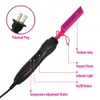 3 в 1 расческа-выпрямитель электрический выпрямитель для волос бигуди для влажного и сухого использования утюжки для волос с подогревом расческа для волос 240131