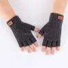 Cycling Gloves Fingerless Mitts Fashion Leather Label Decoration Sports And Entertainment Adult Ride Writing Half-finger